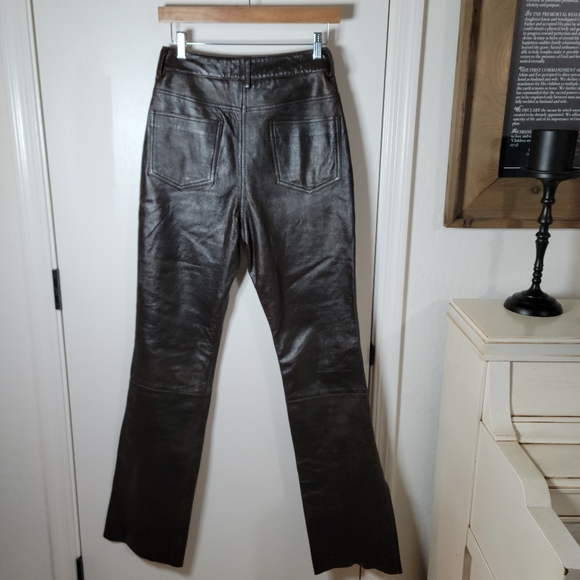 Wilsons Maxima Brown Leather Pants | Leather Pants | NWT | Size 8 / 28 - Picture 9 of 15
